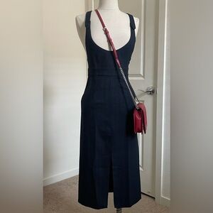 Pinstripe Dress with Slit by Zara Trafaluc